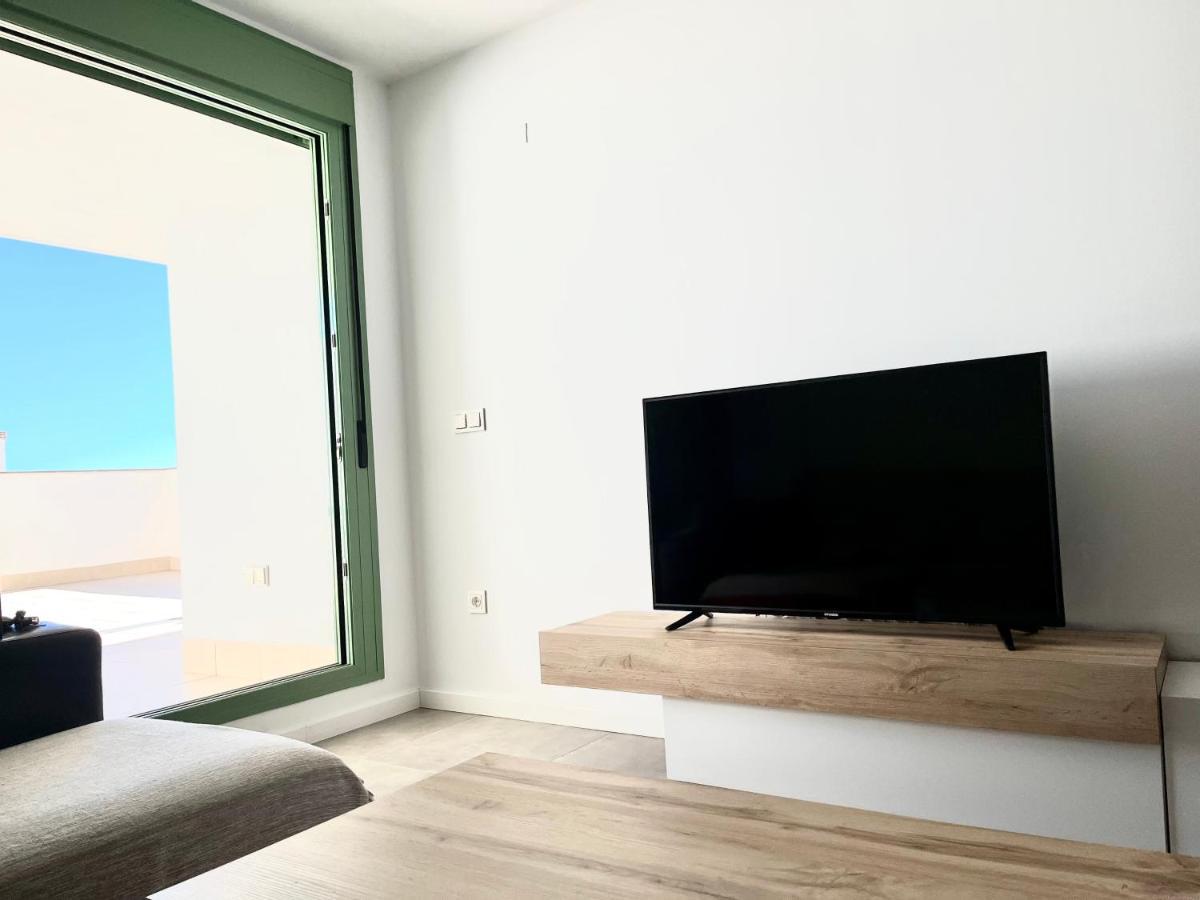 Apartamento En Mojacar En 1° Linea De Playa Exterior foto